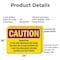 Signmission Radiation & Laser Sign, 18 in H x 24 in W, Plastic, Rectangle OS-2PACK-CR-P-1824-L-10206 - alternate 2